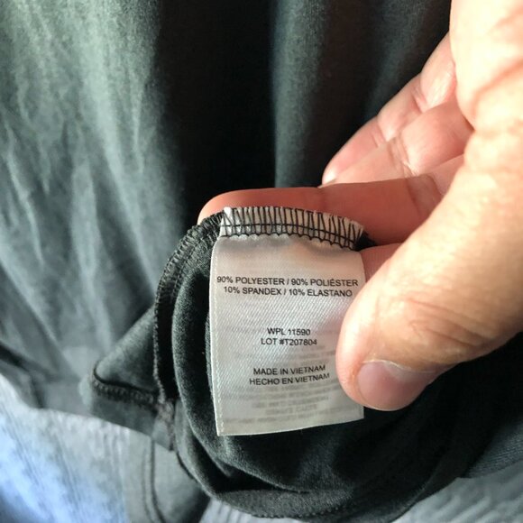 32 Degrees T-Shirt Mens Size Medium Black Short Sleeve Polyester Blend - Picture 4 of 7